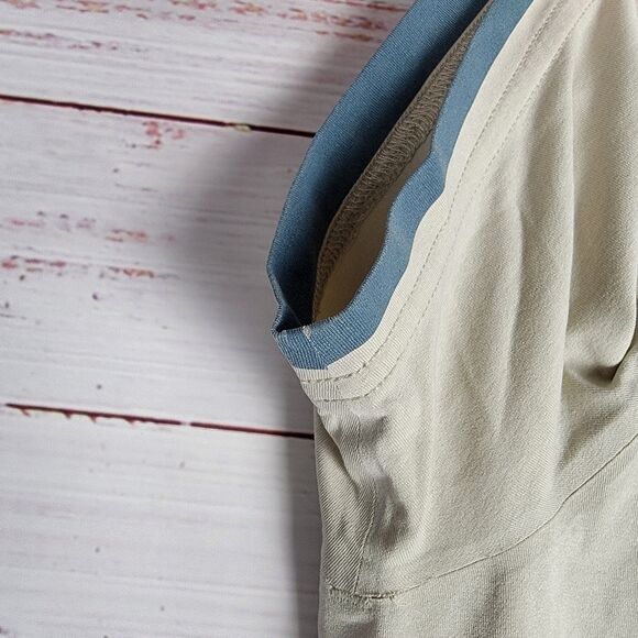 Nike Roger Federer Mens Size S Small RF Tennis Polo Shirt 2014 Brisbane Beige - Picture 8 of 15